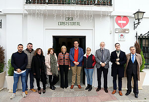 Visita alcaldesa de Jerez a La Barca