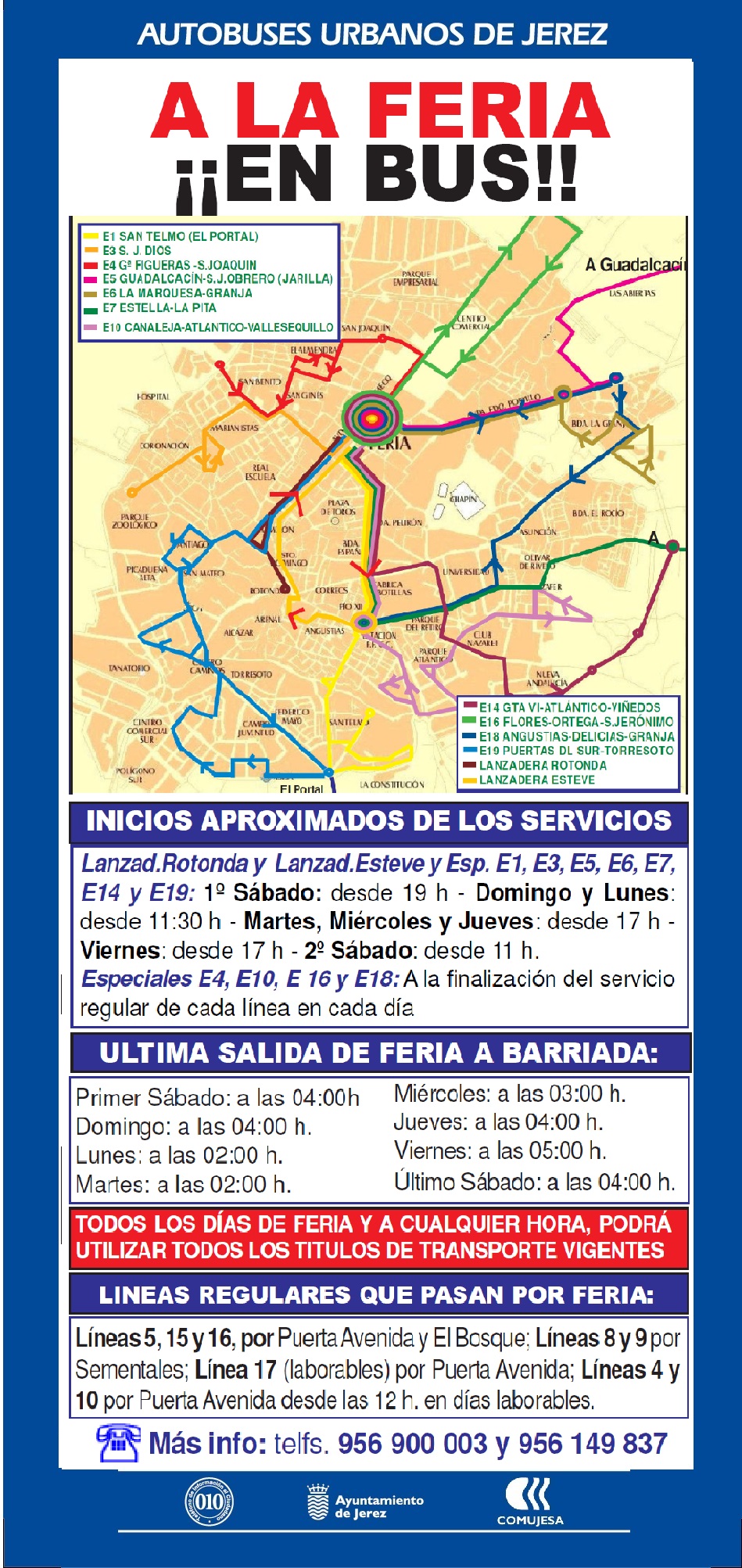 Servicio Especial Feria 2019