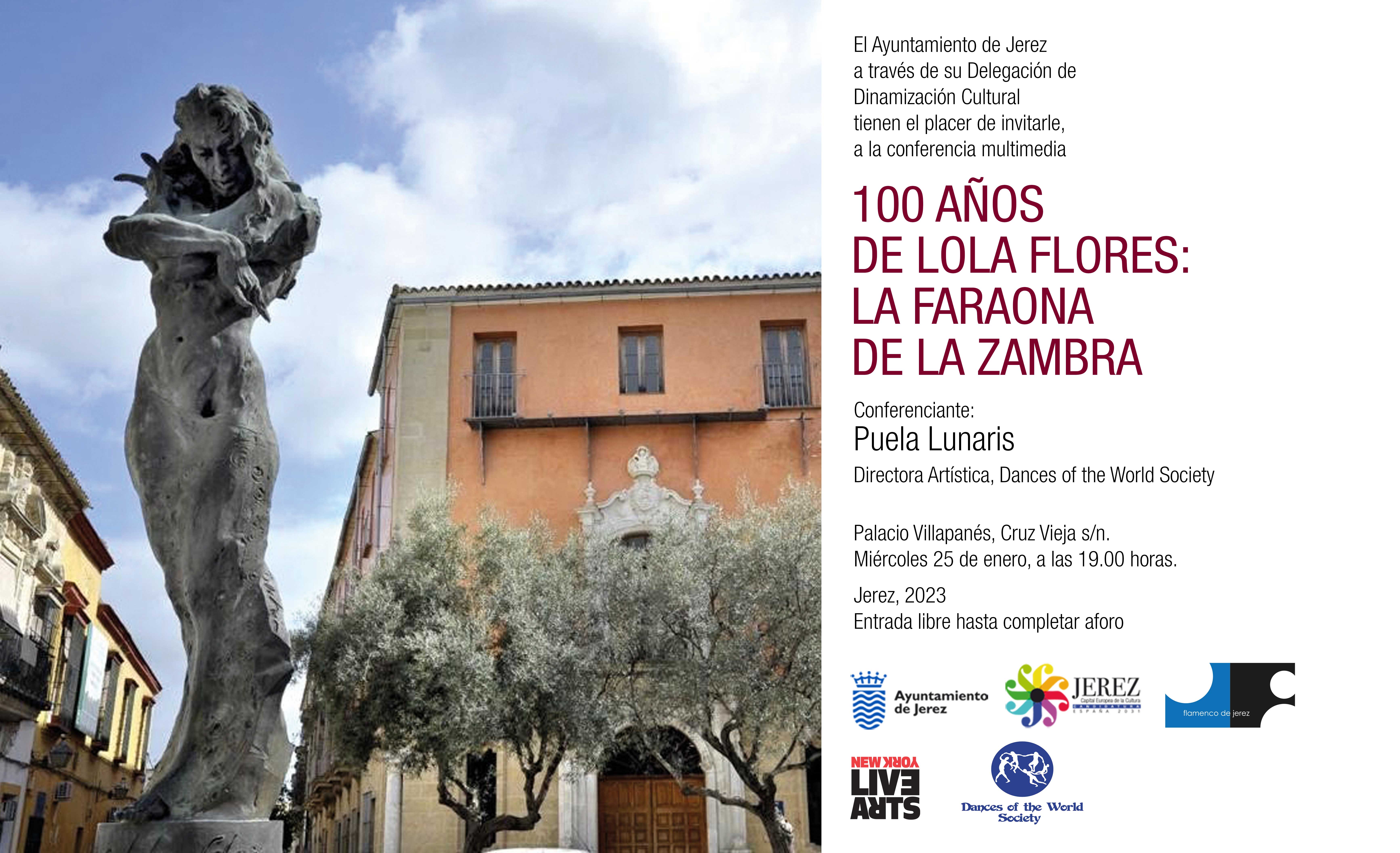 Conferencia Lola, la Faraona de la Zambra