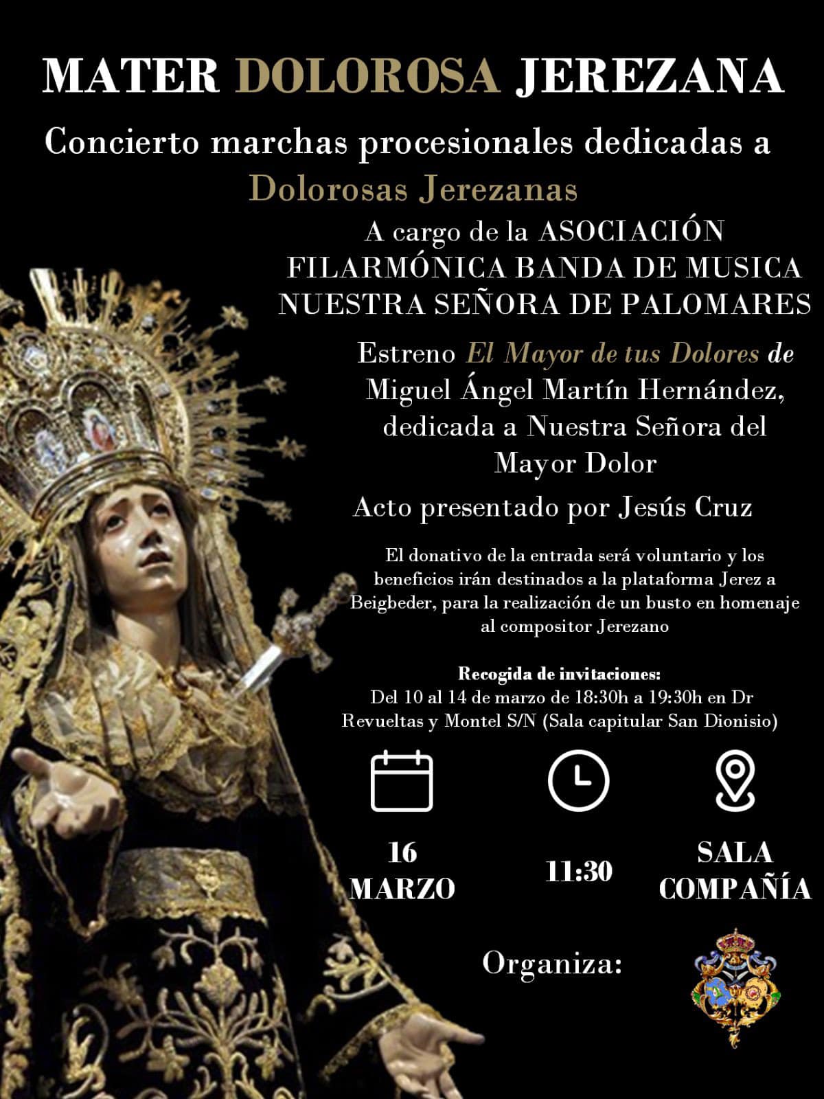 HDAD MAYOR DOLOR- BANDA DE PALOMARES