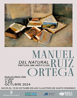 Cartel exposición Ruiz de Ortega