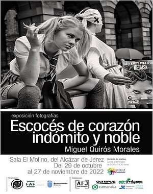 Exposición Escocés de corazón indómito y salvaje
