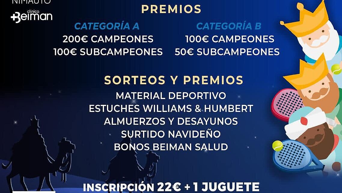 Torneo Pádel benéfico RRMM 2024