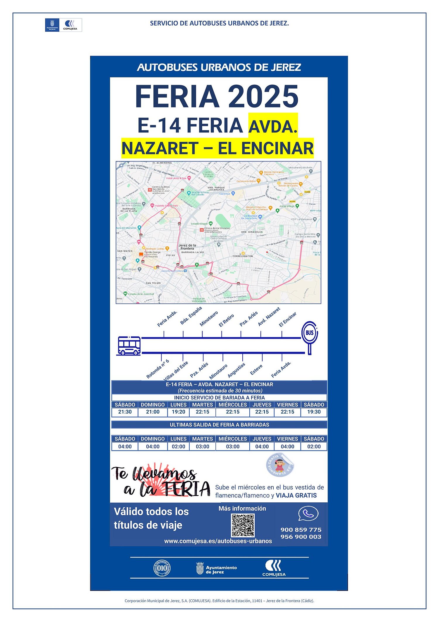 E14 Feria - Avda. Nazaret - El Encinar