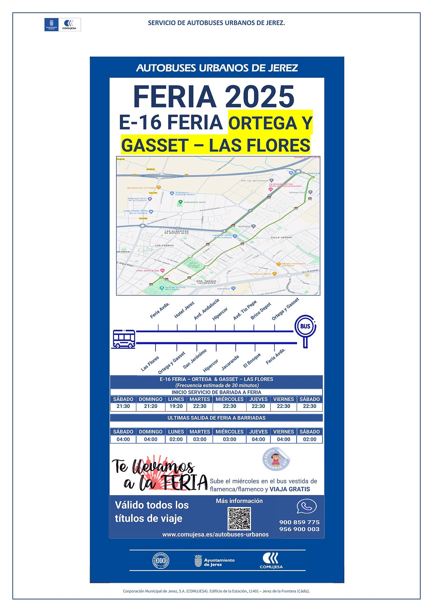E16 Feria - Ortega y Gasset - Las Flores