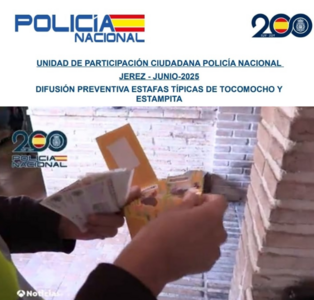 Aviso Policía Nacional
