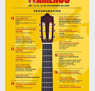 Cartel Ciclo de Flamenco