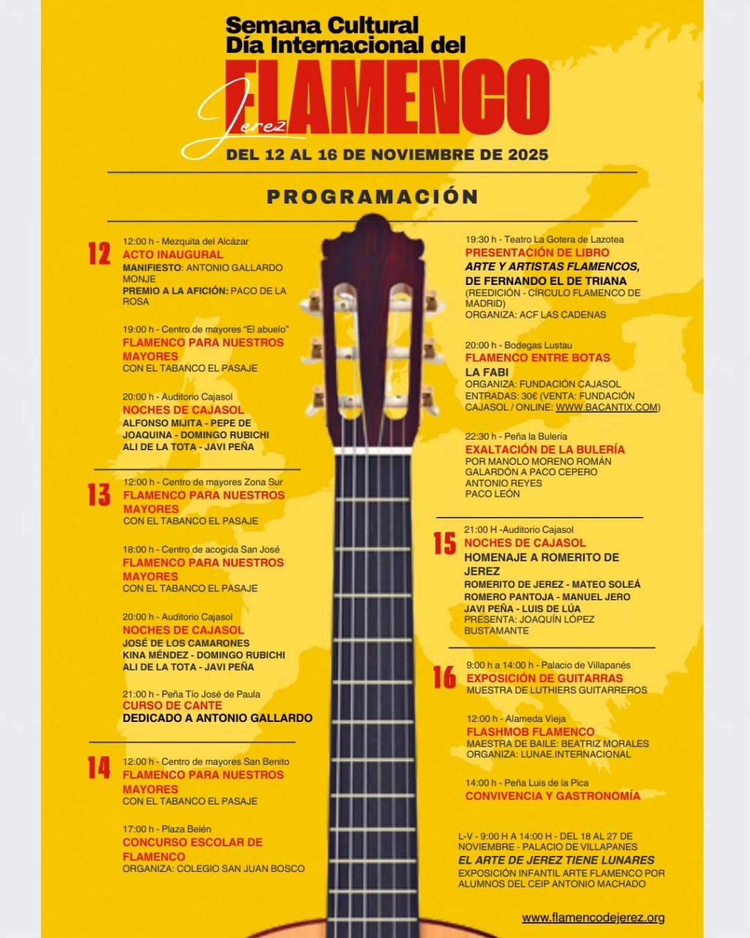 Cartel Ciclo de Flamenco