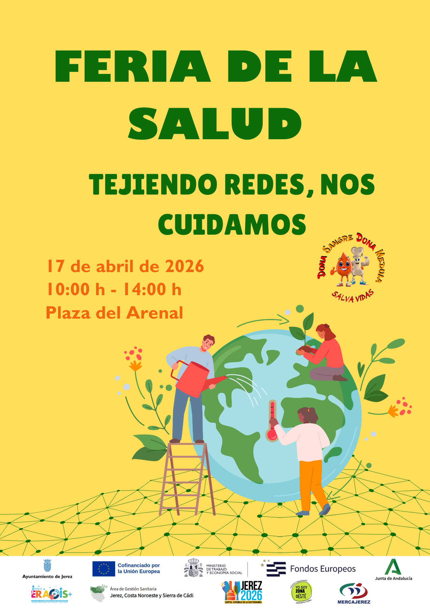 Cartel Feria de la Salud