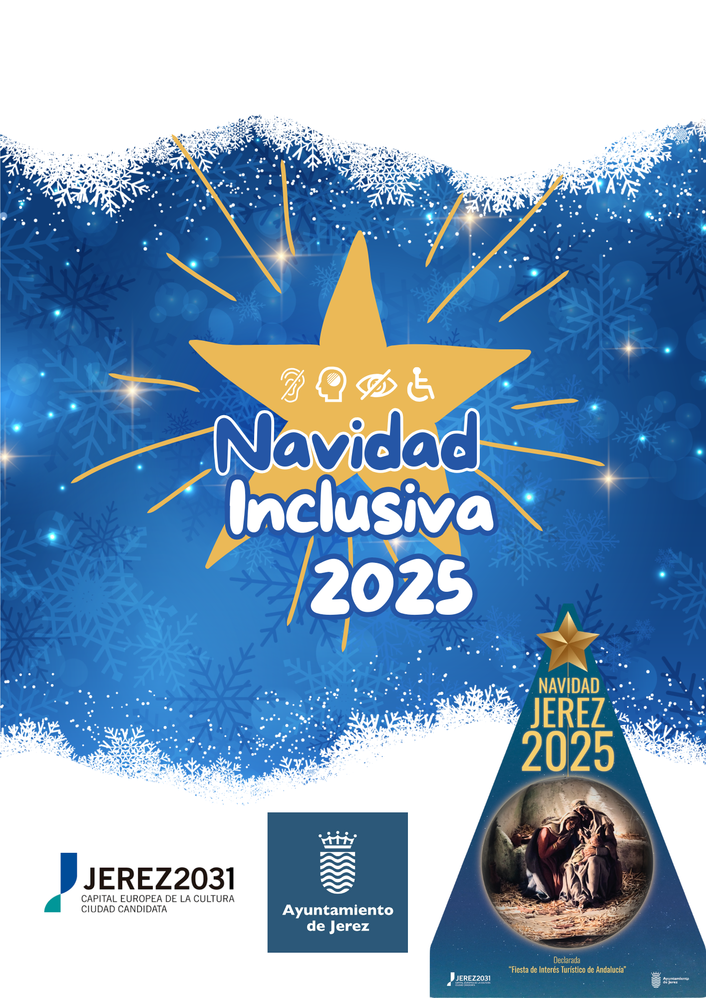 Cartel Navidad Inclusiva