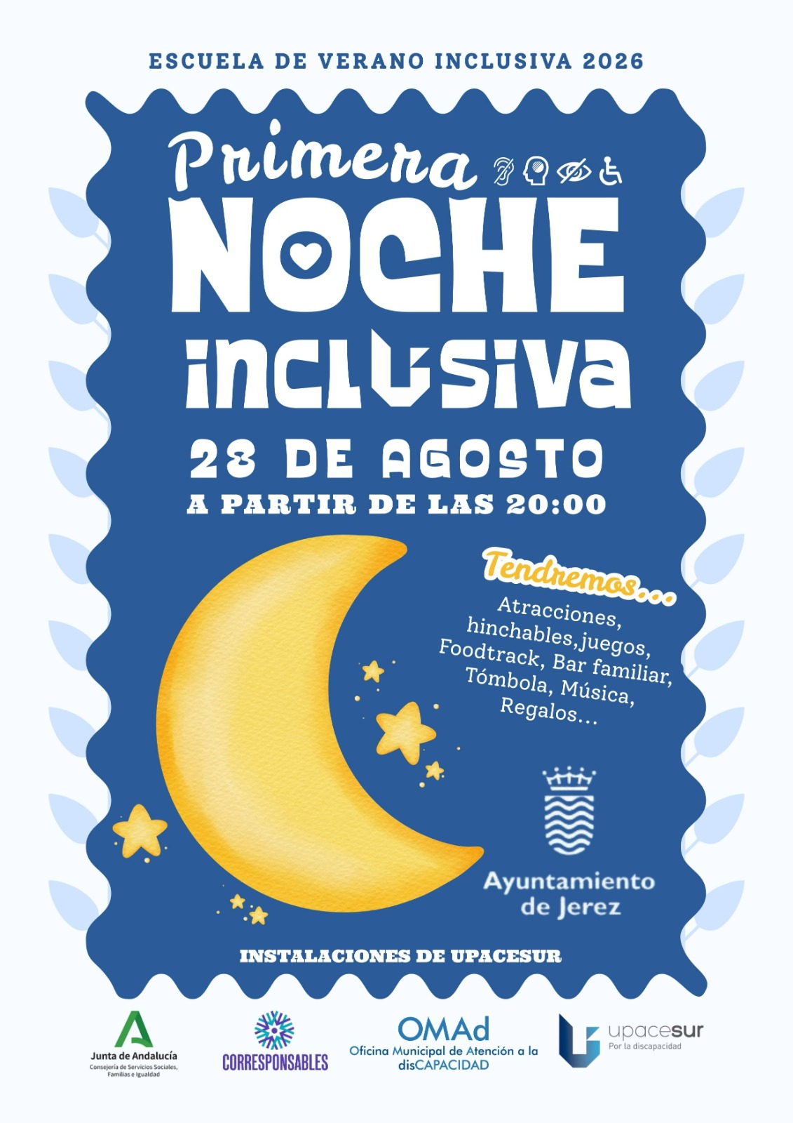 CARTEL NOCHE INCLUSIVA DE VERANO