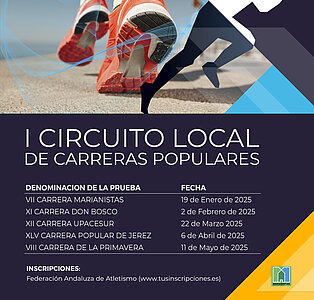 Cartel I Circuito Carreras Populares