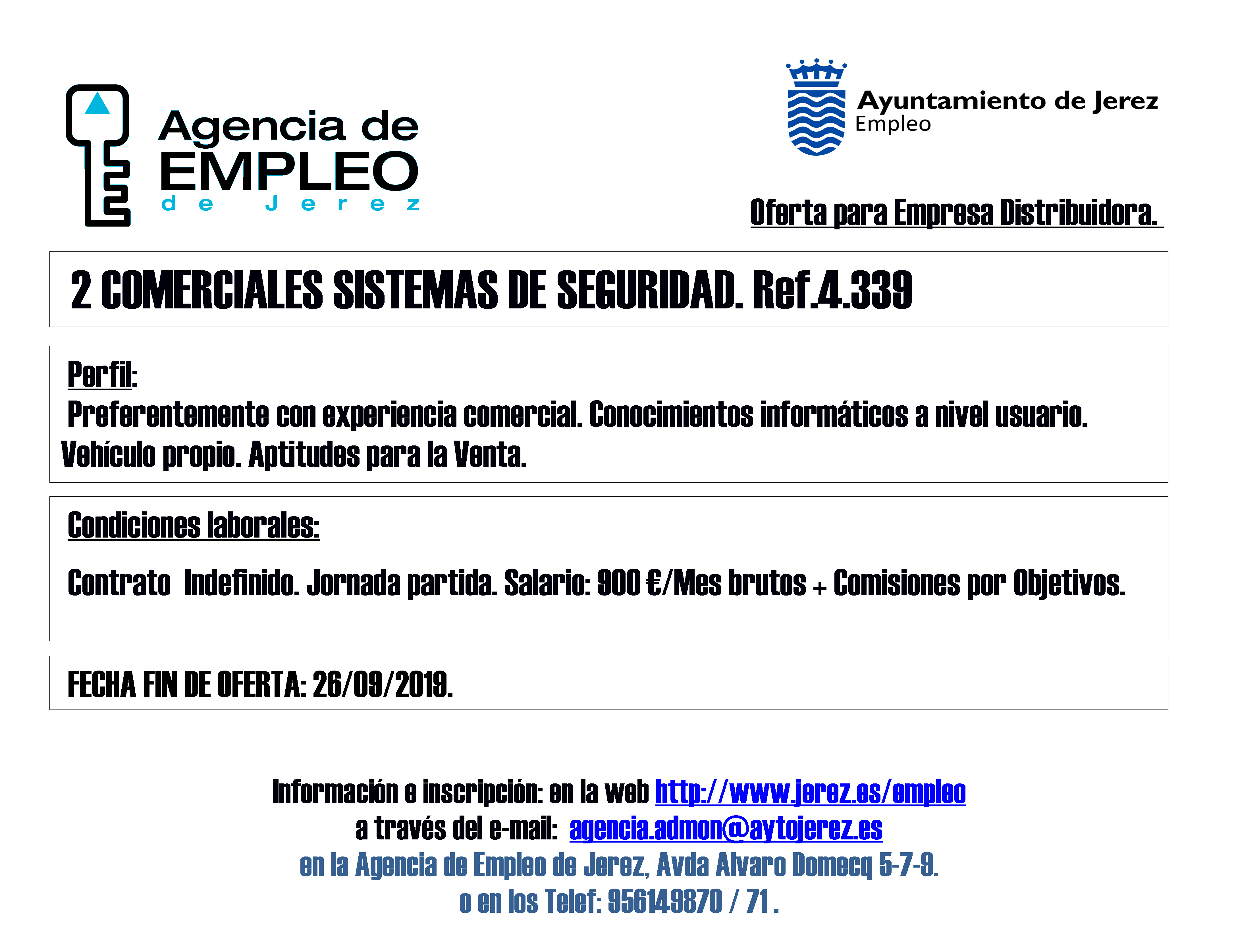 Oferta de Empleo