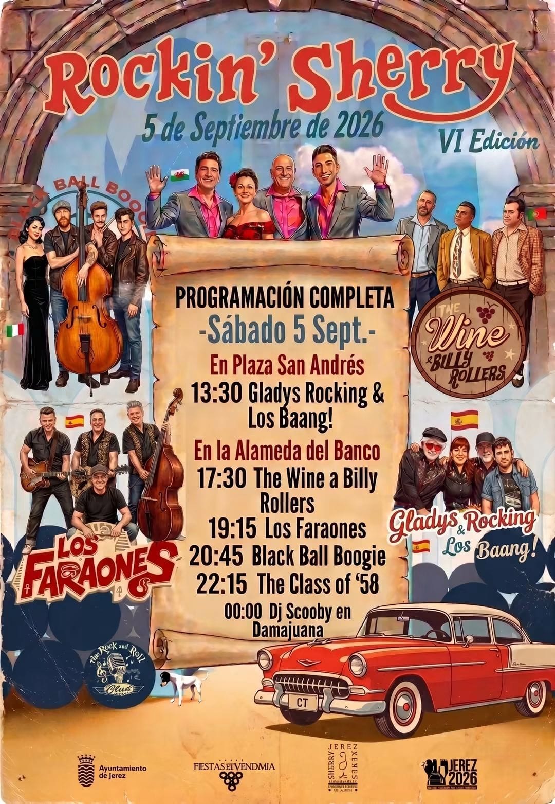 Rockin Sherry actuaciones