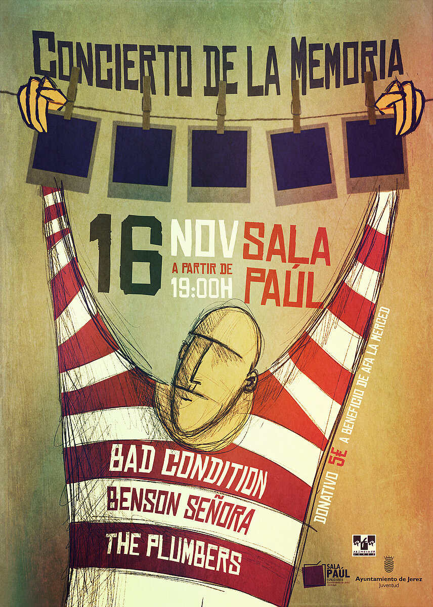 cartel concierto de la memoria