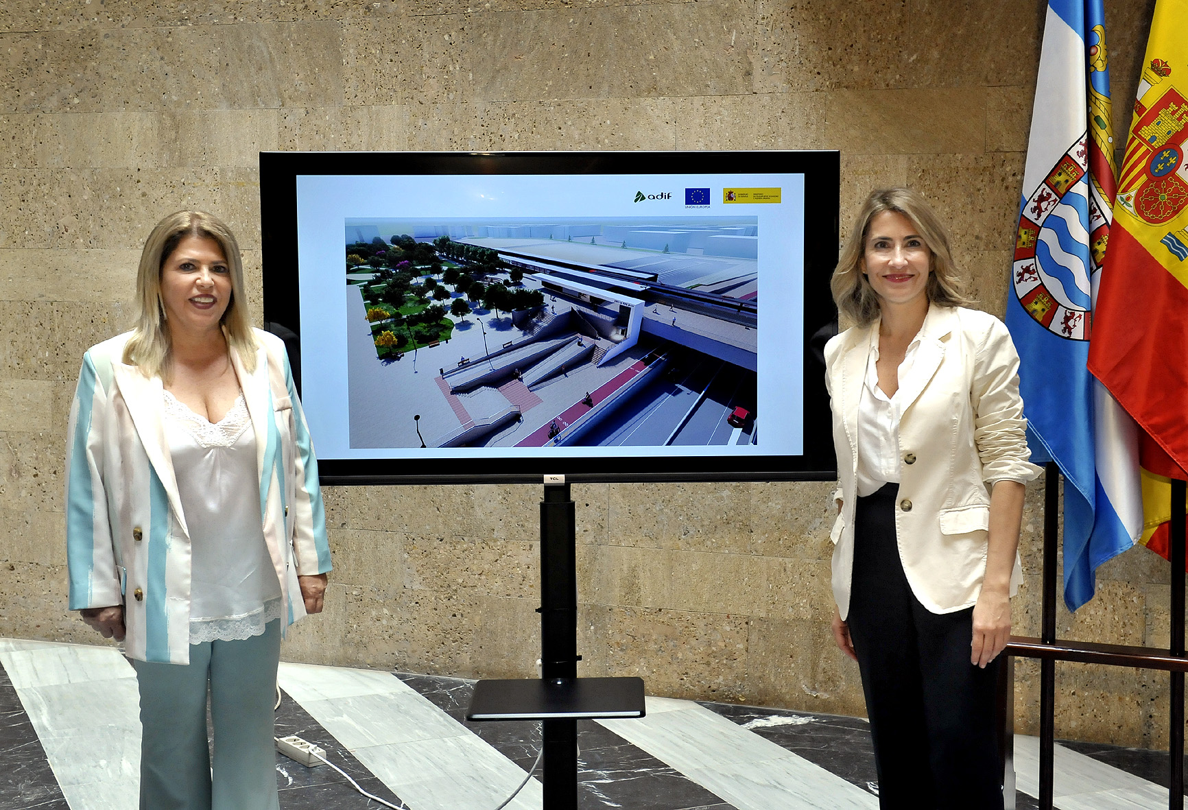 Visita ministra