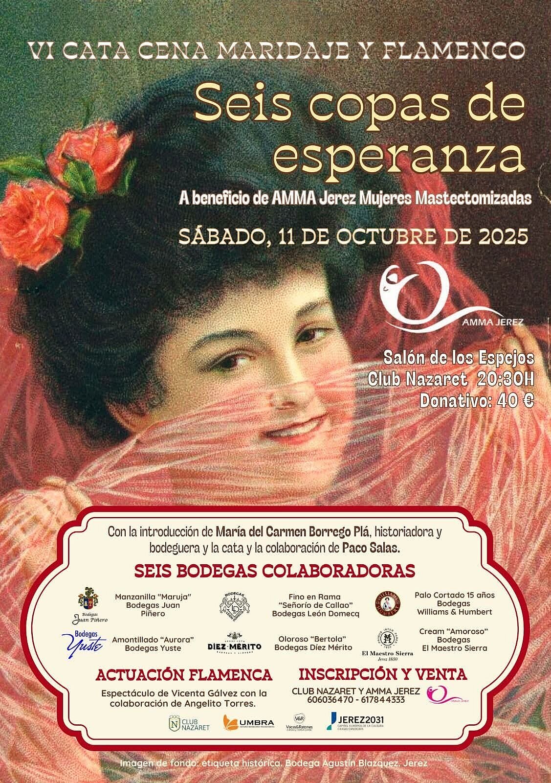 cata benéfica AMMA