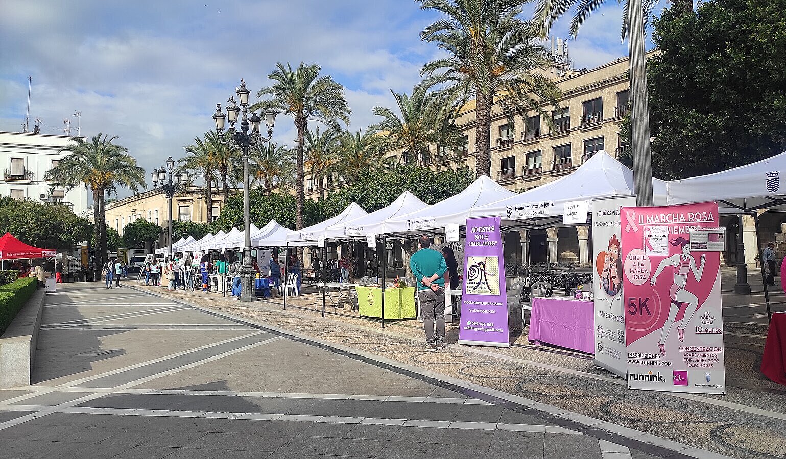 Vista general de la Feria de la Salud 2025 fsalud25