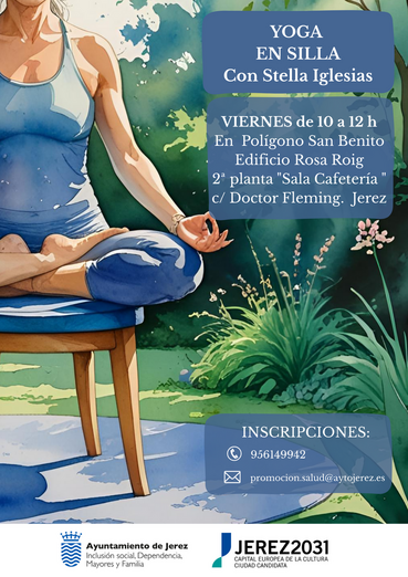 yoga en silla