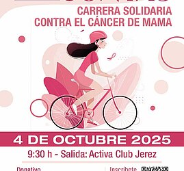 cartel pedaleando juntas