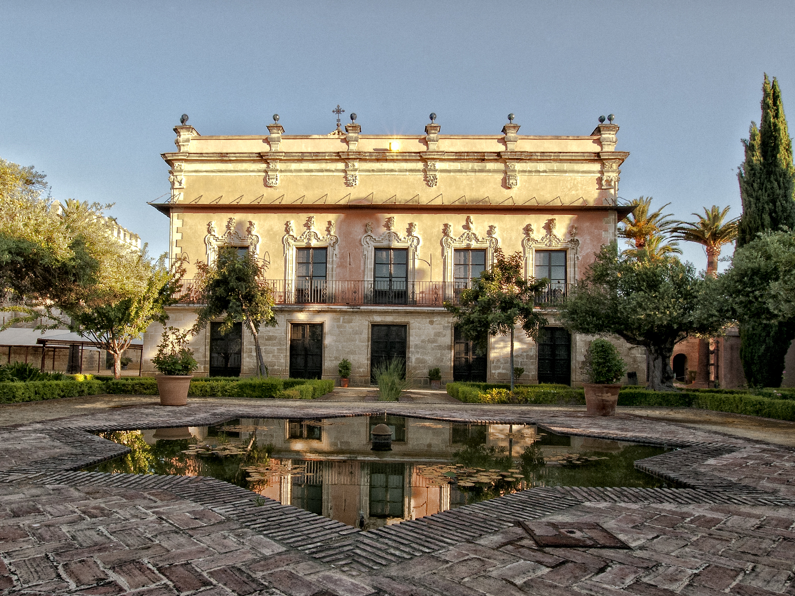Fachada Sur del Palacio de Villavicencio. Foto cedida por Juan Sánchez Ortega - Sortega Fotografía