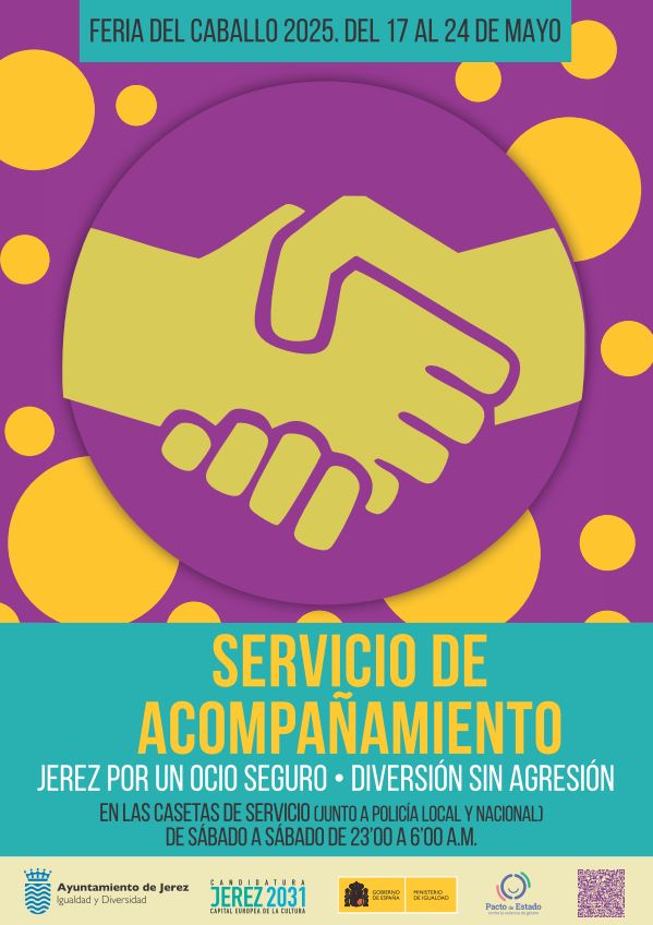 CARTEL SERVICIO DE ACOMPAÑAMIENTO FERIA 2025