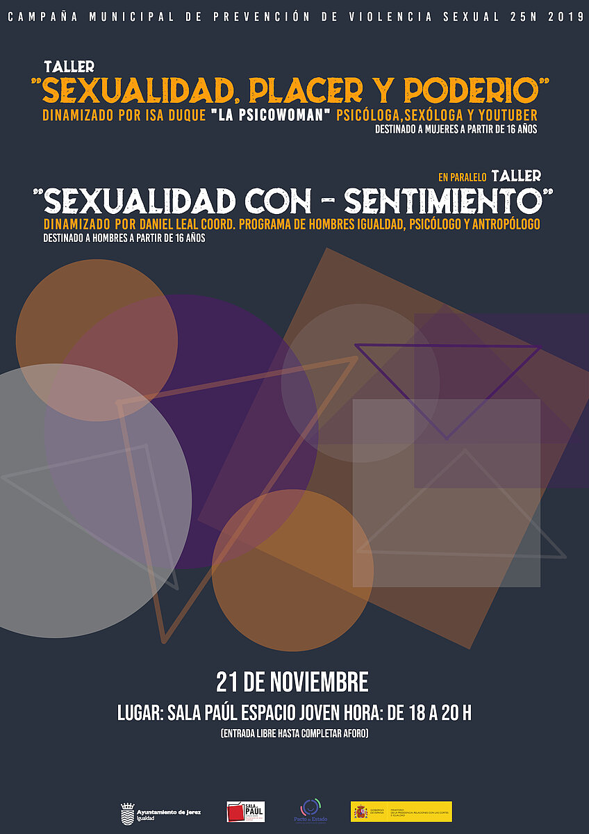 Talleres "Sexualidad, Placer y Poderío" y "Sexualidad Con-Sentimiento"