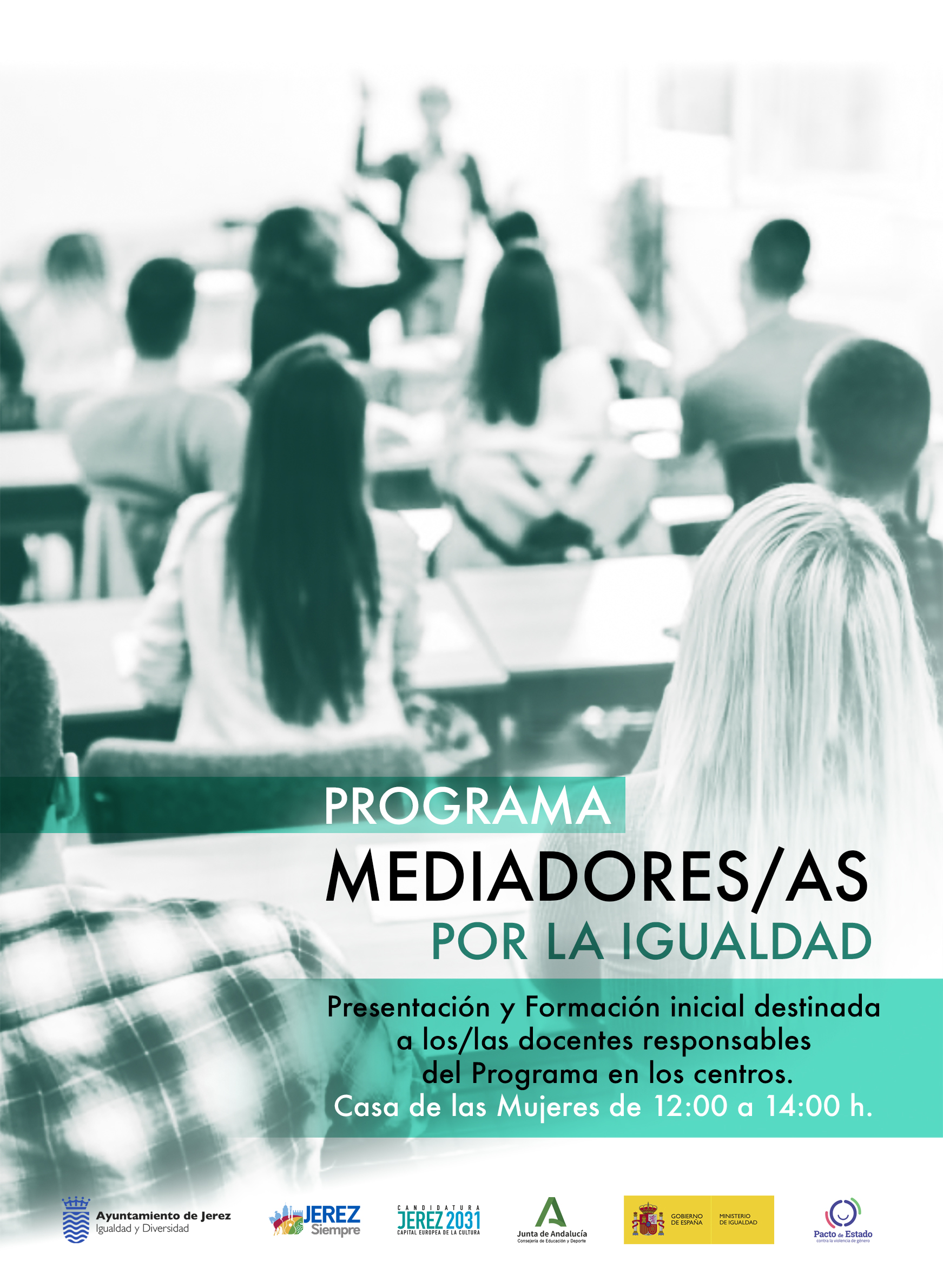 Cartel Programa de Mediadores/as por al igualdad