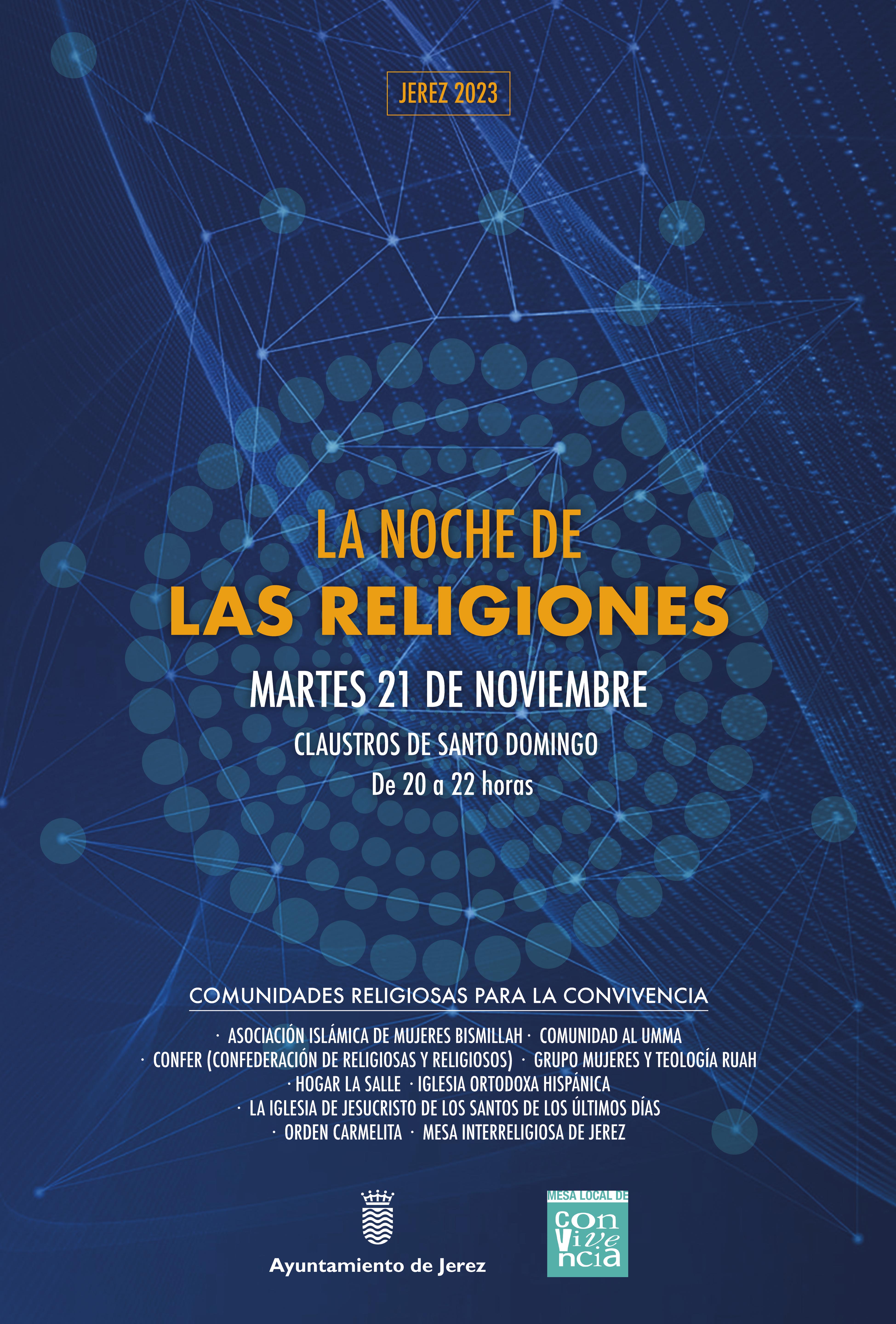 Cartel Noche de las Religiones
