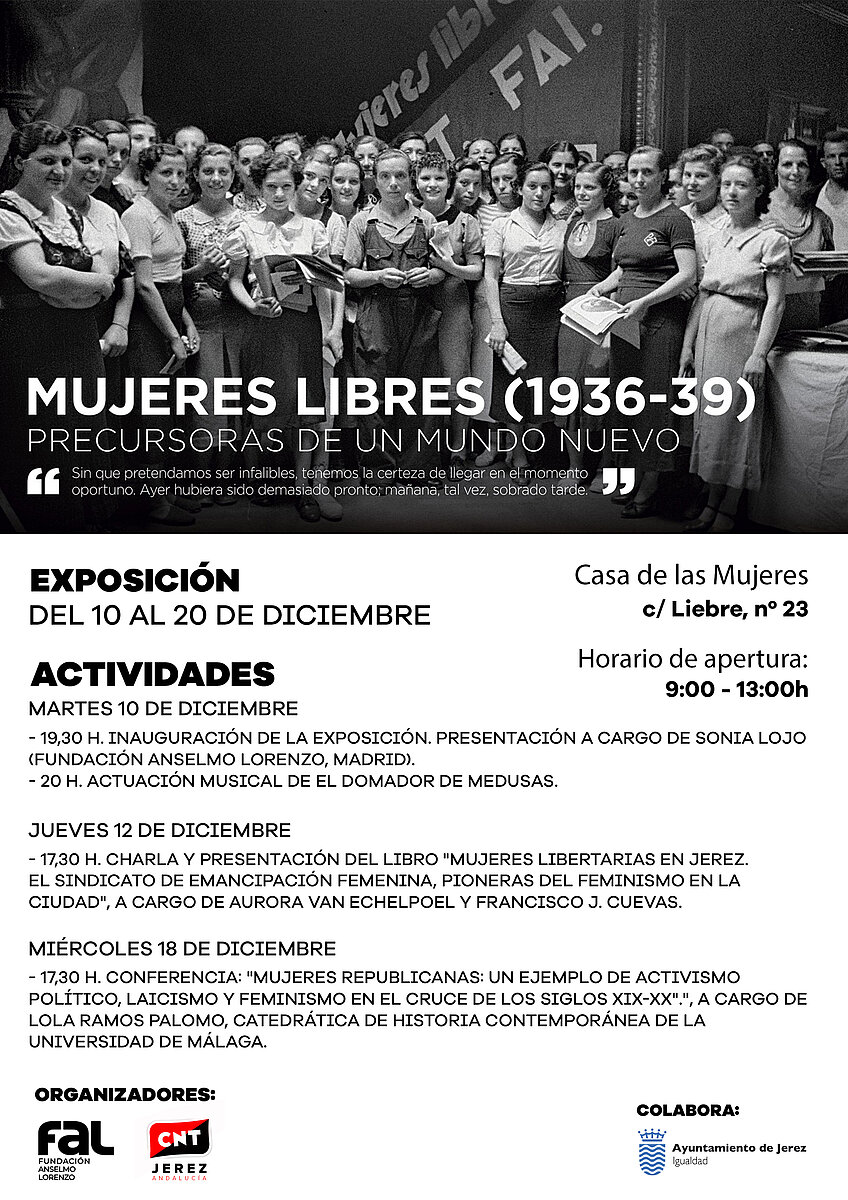 Cartel Exposición Mujeres Libres (1936-39)