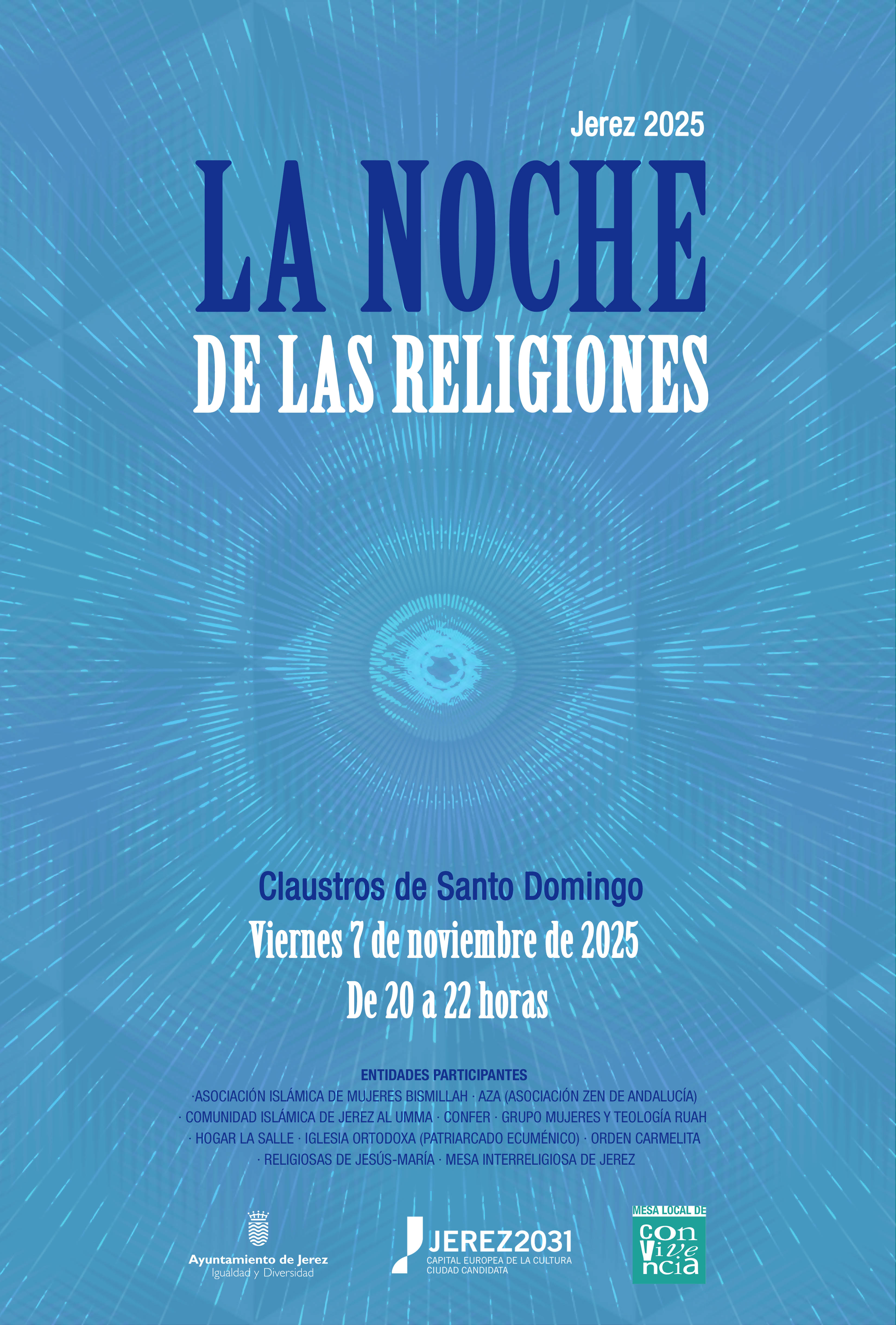 Cartel VI Noche de las Religiones
