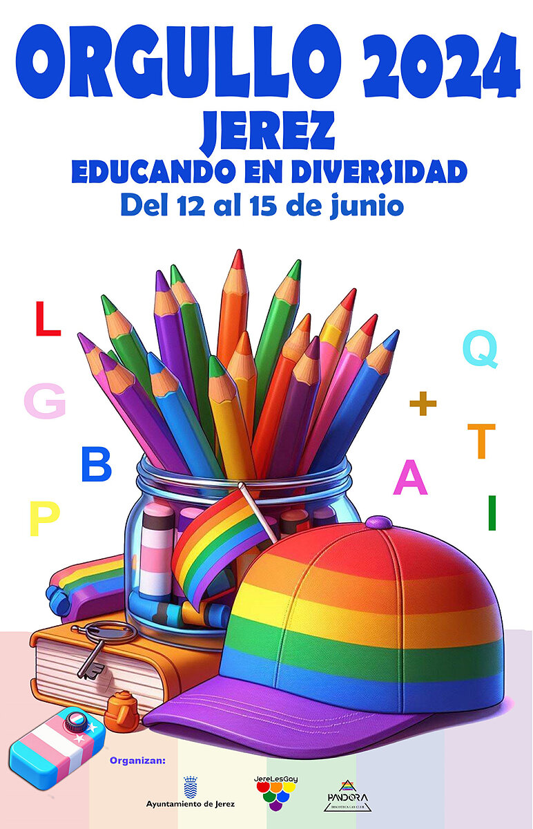 Cartel Orgullo LGTBIQAP+ 2024