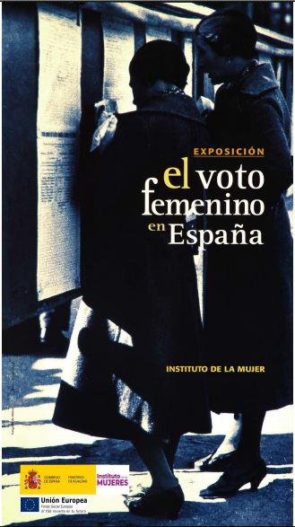 Cartel Exposición El Voto Femenino en España