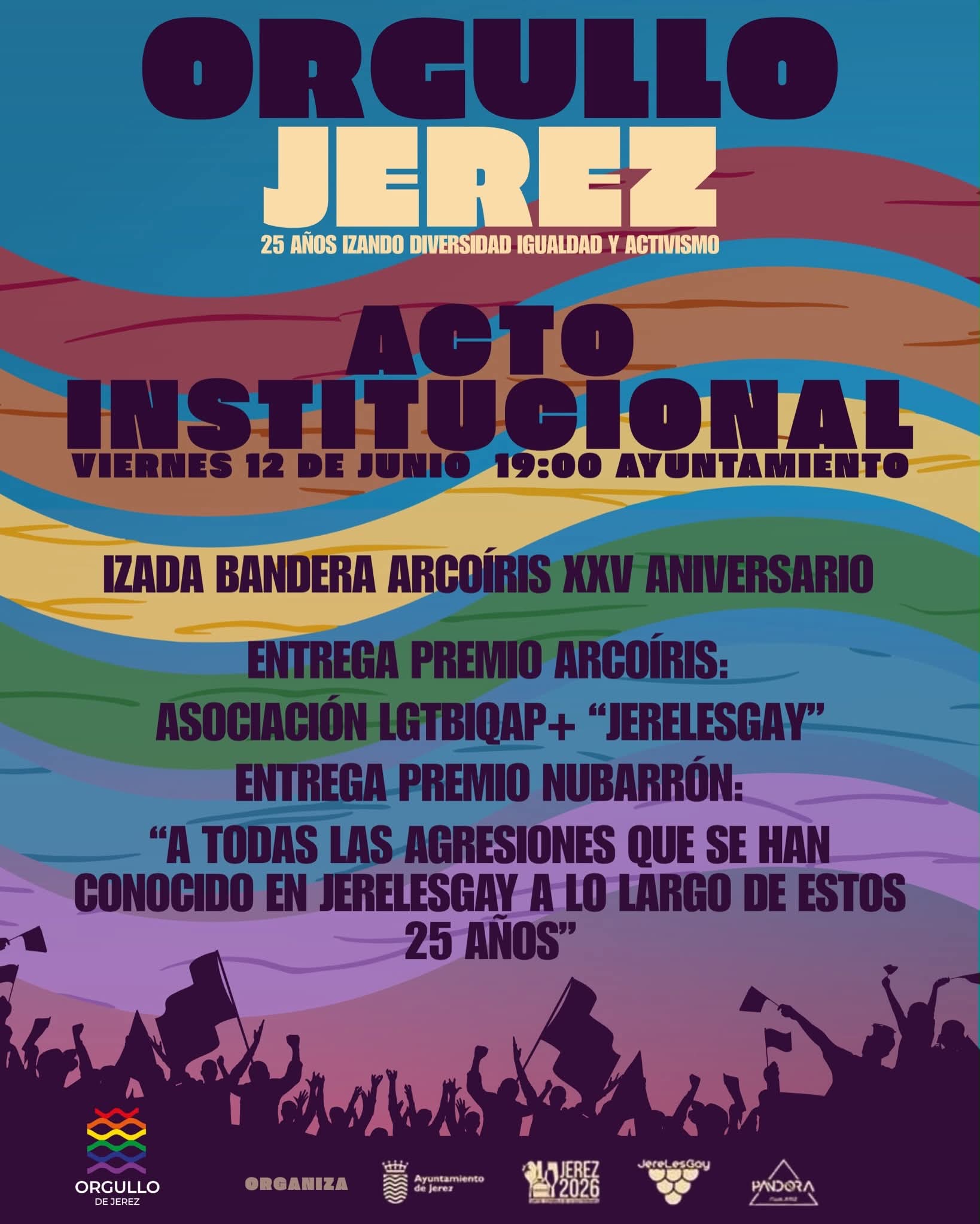 Cartel Acto Institucional Orgullo 2026