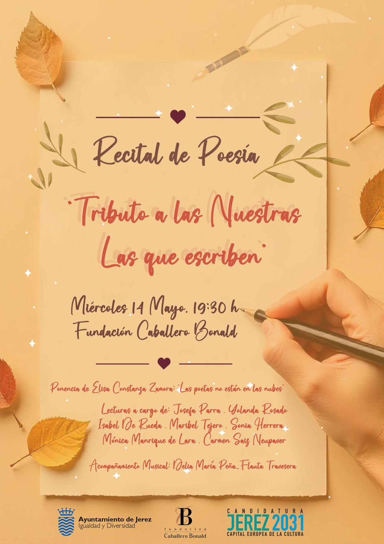 Cartel Recital de Poesia