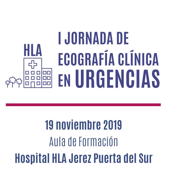 Cartel I Jornada de Ecografía clínica en urgencias