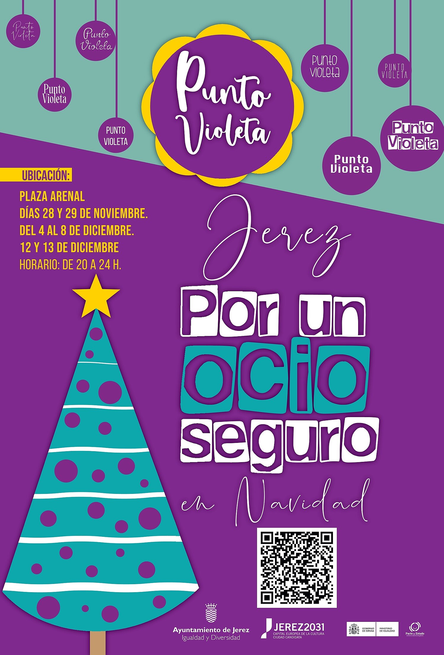 Cartel Punto Violeta_Navidades_2025