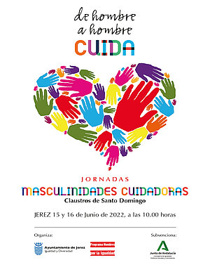 Cartel Jornadas Masculinidades cuidadoras