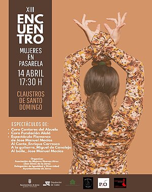 Cartel XIII Mujeres en Pasarela