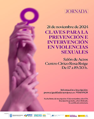 Cartel Jornada Claves para la Prevención e intervención en violencias sexuales