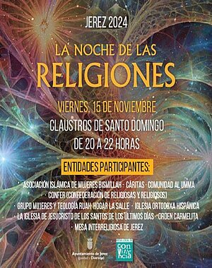 Cartel La Noche de las Religiones