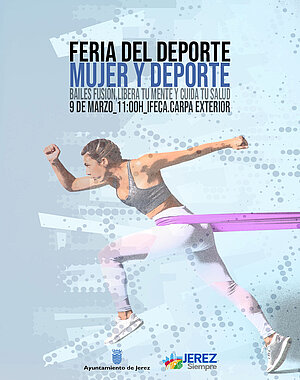 Cartel Feria del Deporte_Mujer y Deporte