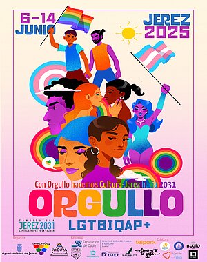 CARTEL ORGULLO LGTBIQAP+ 2025