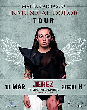 Cartel Concierto María Carrasco
