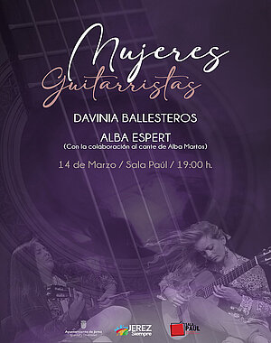Cartel Mujeres Guitarristas