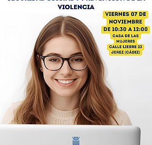 Cartel Sesión Formativa en Seguridad y Prevención de Violencia