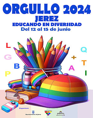 Cartel Orgullo LGTBIQAP+ 2024