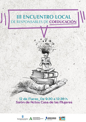 Cartel III Encuentro Local  de responsables de Coeducación