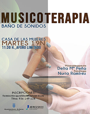 Cartel Musicoterapia