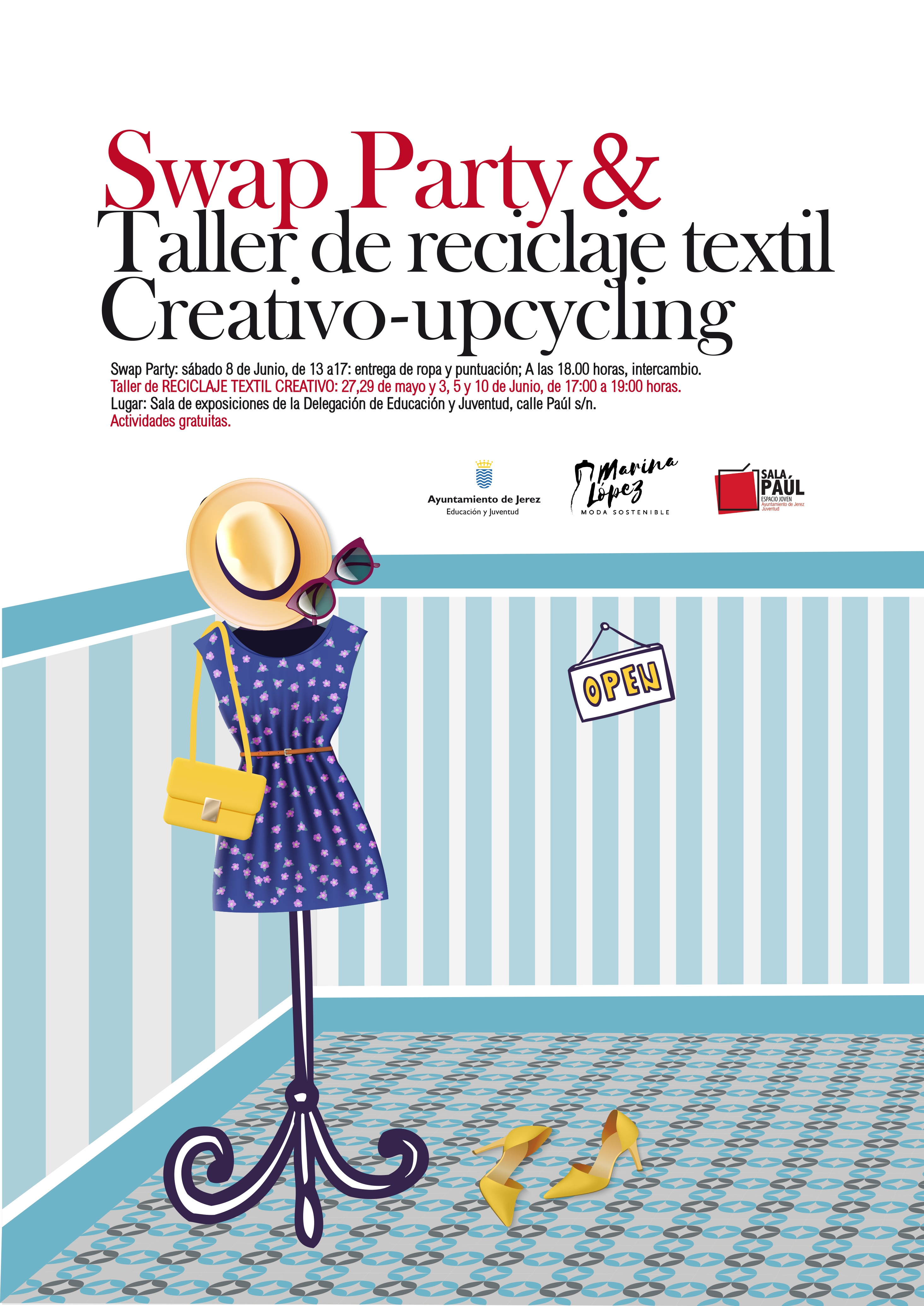 Swap Party y Taller Reciclaje Textil